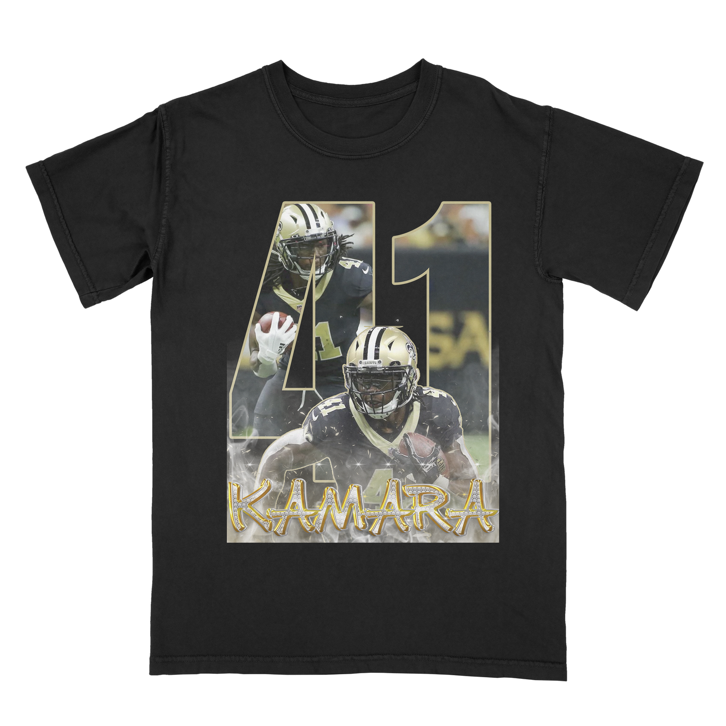 Alvin Kamara Bootleg Saints T-Shirt Boo Koo Art